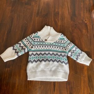 Cherokee Sweater Size 6-9M